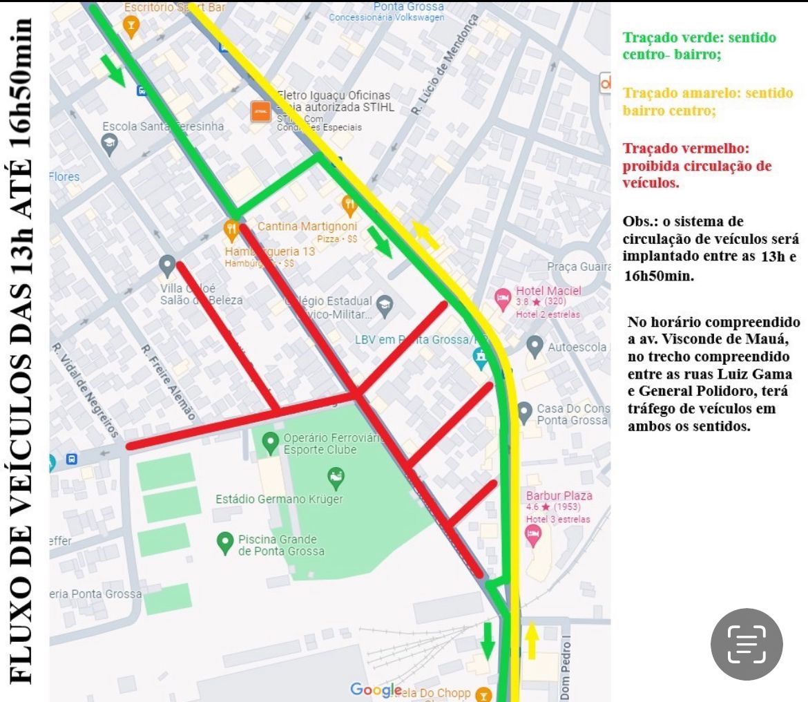 Fechamento a partir das 13h.