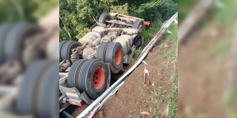 Acidente aconteceu no KM 406 da PR-151