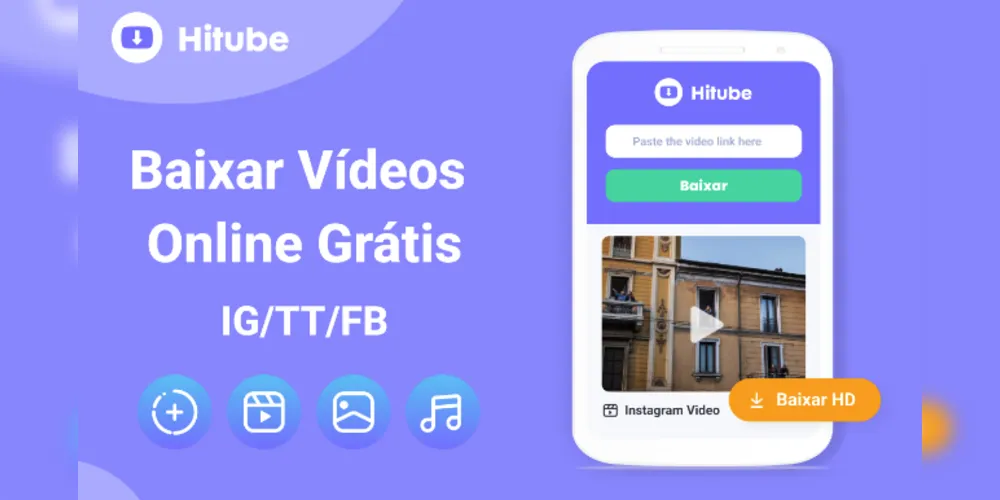 Imagem ilustrativa da imagem Hitube: o melhor downloader de vídeos do Facebook grátis