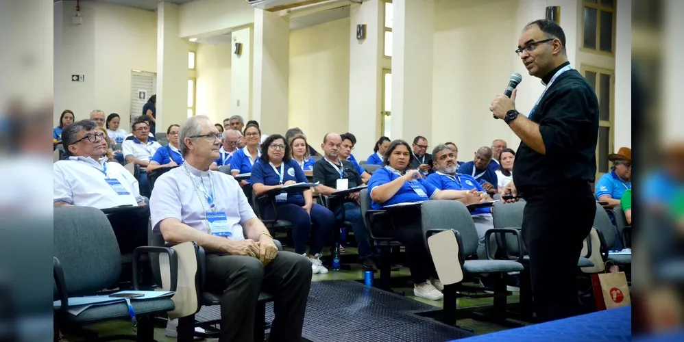 Dom Bruno durante o 'Encontro Nacional de Formação da Pastoral Familiar'