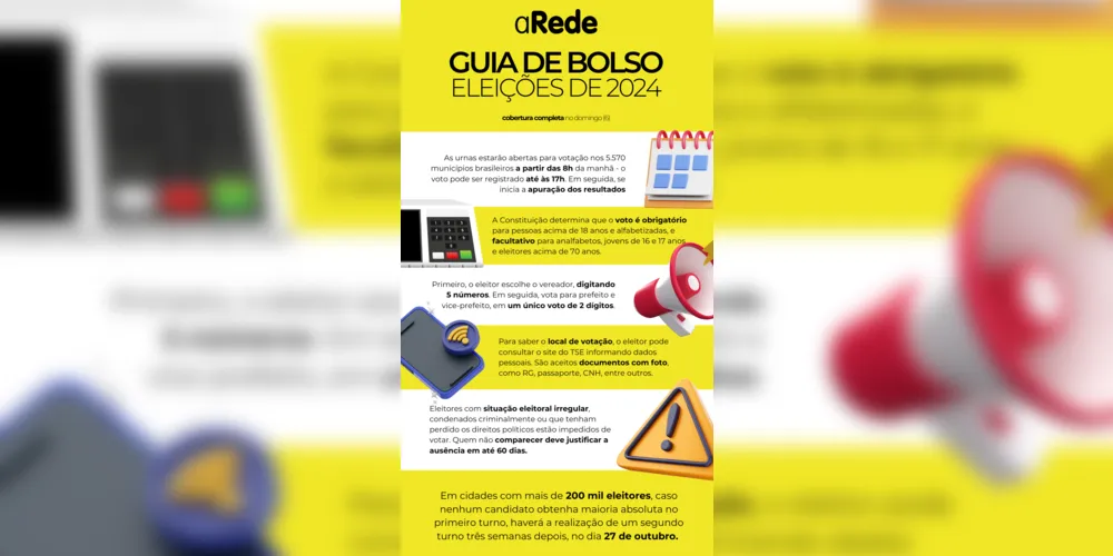 Confira o guia de Bolso com todos os detalhes