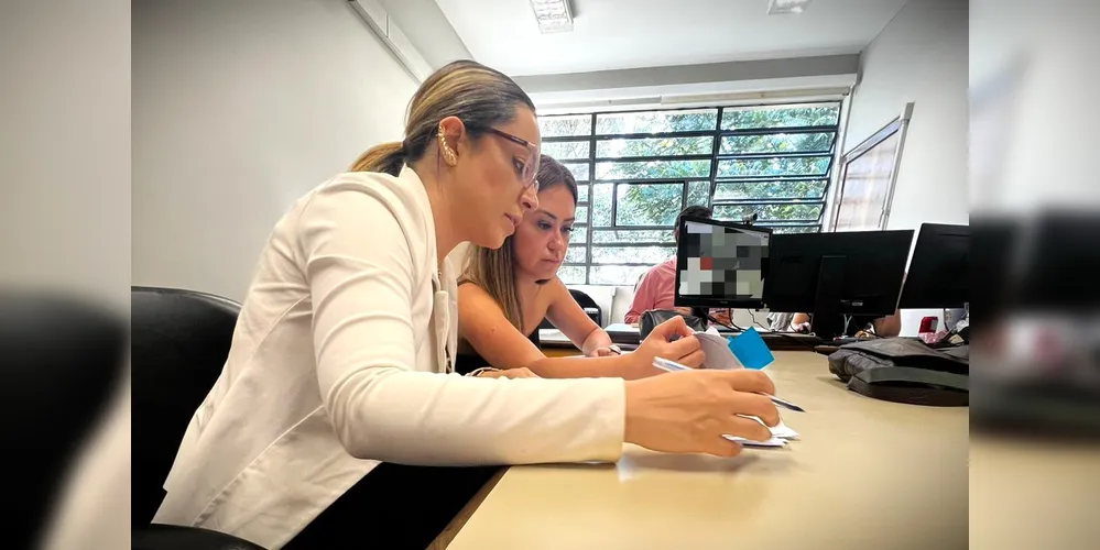 Advogadas Mariana e Laynara representam a suspeita do golpe milionário