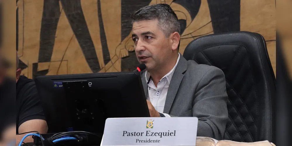 Pastor Ezequiel revela solicitação feita ao governador durante sessão da Câmara Municipal, ocorrida na segunda-feira (25)