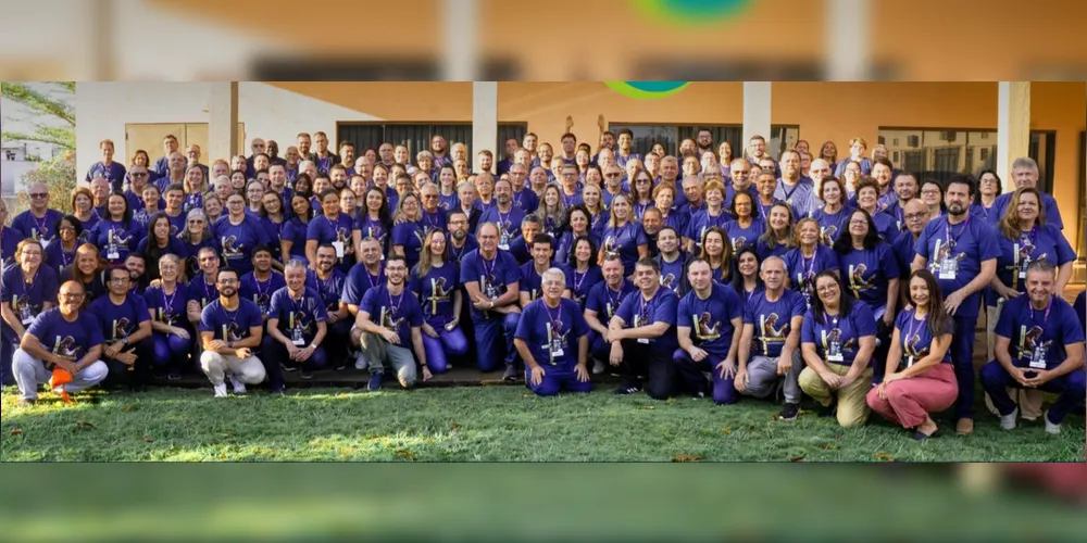 A assembleia nacional reuniu cursilhistas de todo o Brasil.