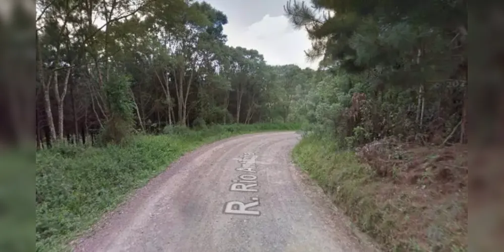 O corpo  foi encontrado na Estrada Rio Antinha