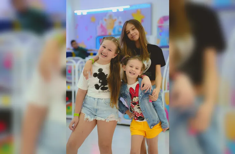 Meirielyn Grziebeluca, Maria Eduarda Krutsch e Emanuelly Krutsch