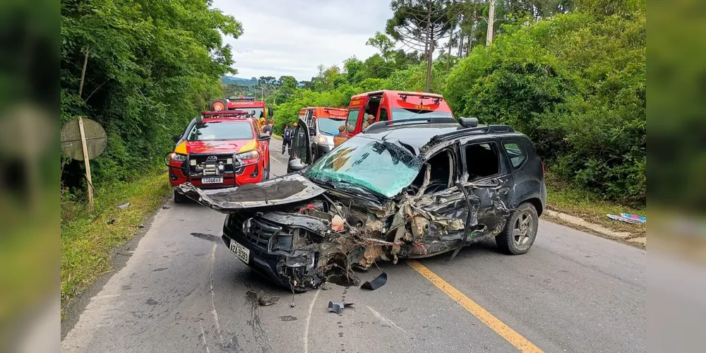 Acidente aconteceu na BR-153