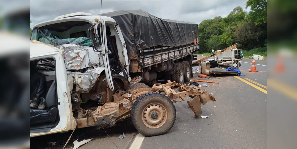 Motorista da caminhonete teve ferimentos moderados