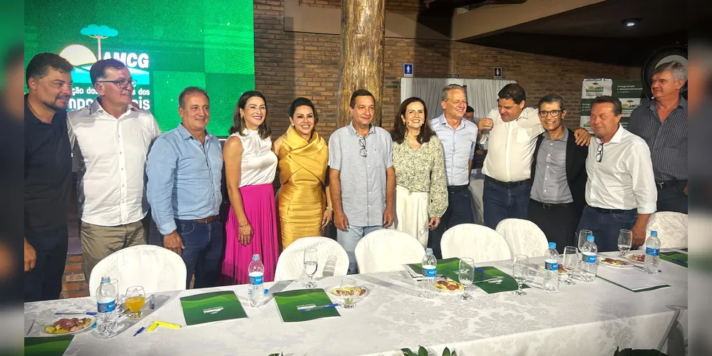 Lideranças municipais e estaduais marcaram presença no evento da AMCG