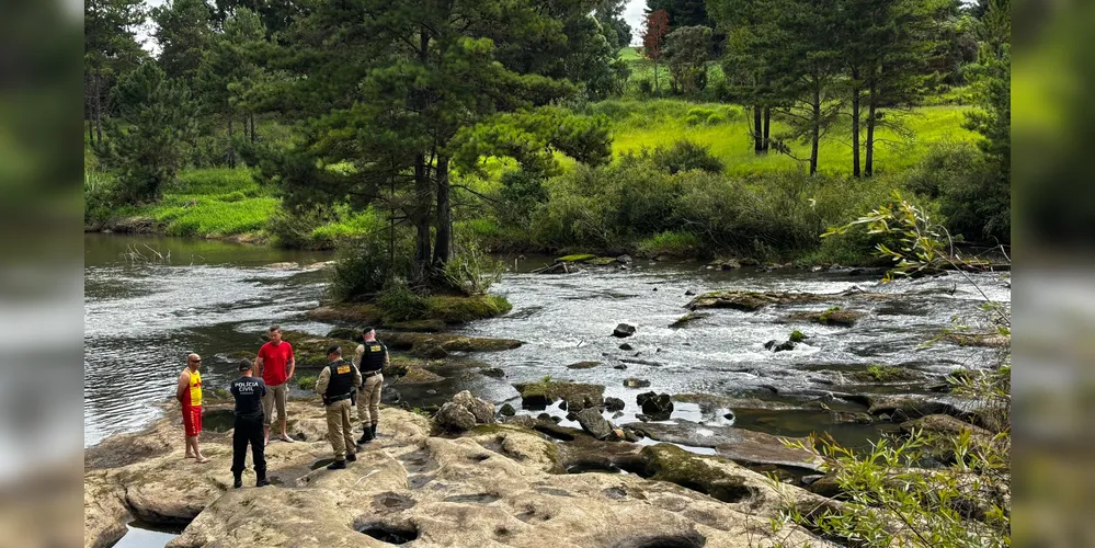 Corpo foi encontrado no Rio do Salto, na zona rural de Palmeira