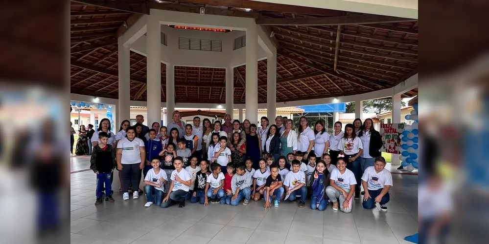 A nova escola Deputado David Federmann conta com uma área total de 1.314 m².