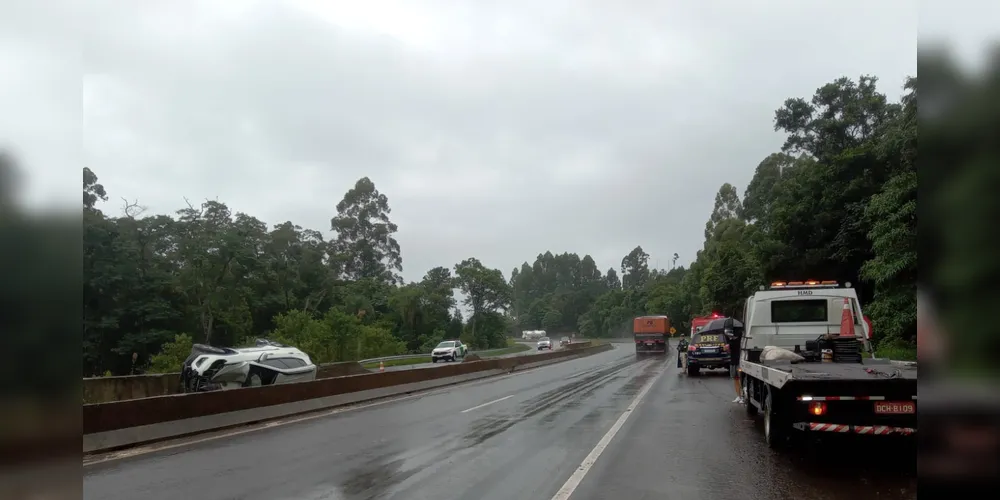 A Unidade Operacional de Tibagi da Polícia Rodoviária Federal (PRF), foi acionada para atender a ocorrência