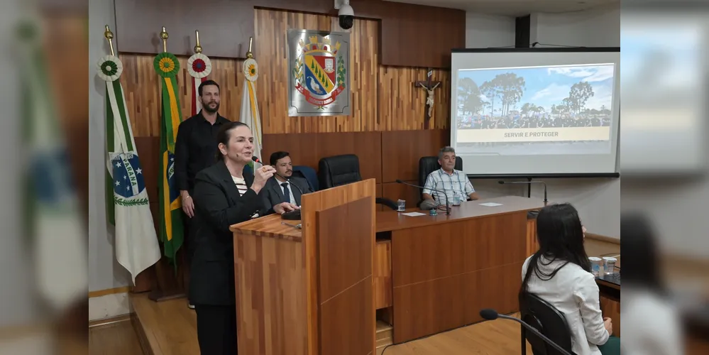 Rita Araújo parabenizou a Polícia Civil pelo belo trabalho que vem desempenhando e enalteceu a parceria.