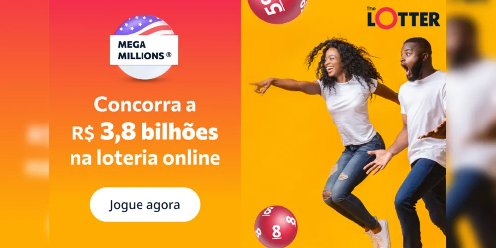 A Mega Millions está dando um jackpot de R$ 3,8 bilhões nesta terça (10)