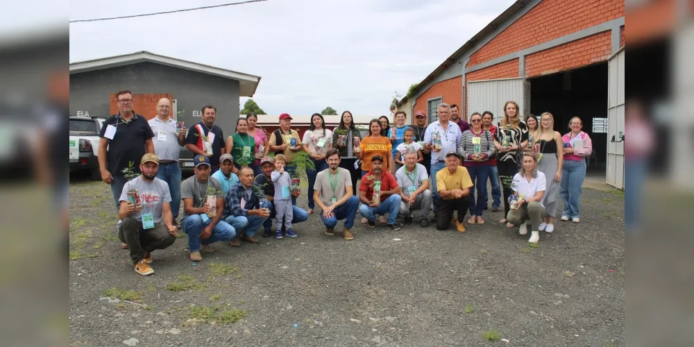 Evento reuniu aproximadamente 50 pessoas da cidade e interior.