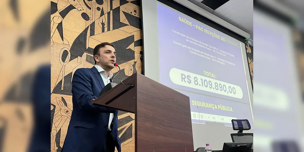 Aliel destacou investimentos viabilizados pelo mandato, na área da saúde