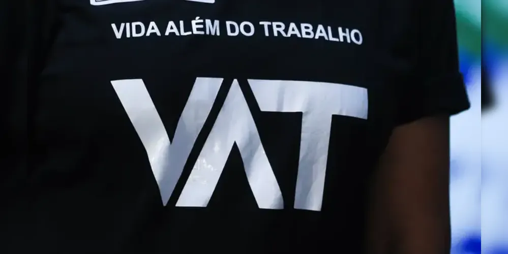 Estampa da camisa do Movimento Além do Trabalho