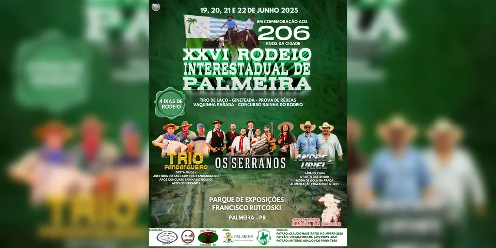 Confira a programação do evento.