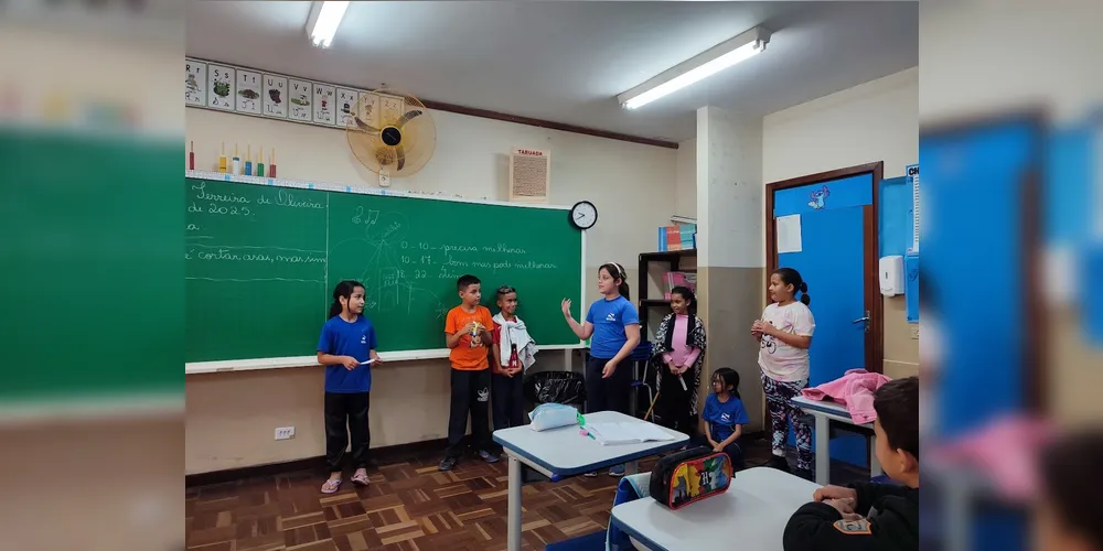 O trabalho ajudou os alunos a compreender a importância do tema e repassar aos demais colegas de escola.