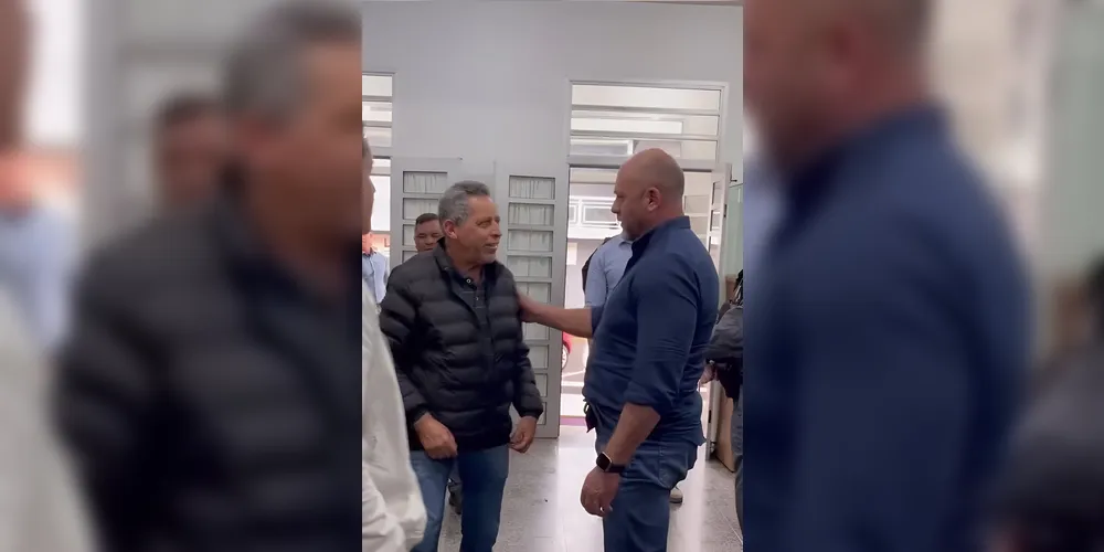 Ary Mattos e Coronel Hudson estiveram reunidos.