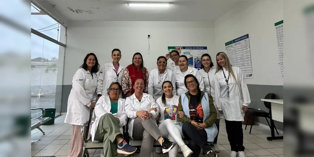 Ação mobilizou equipes da Fundação de Saúde