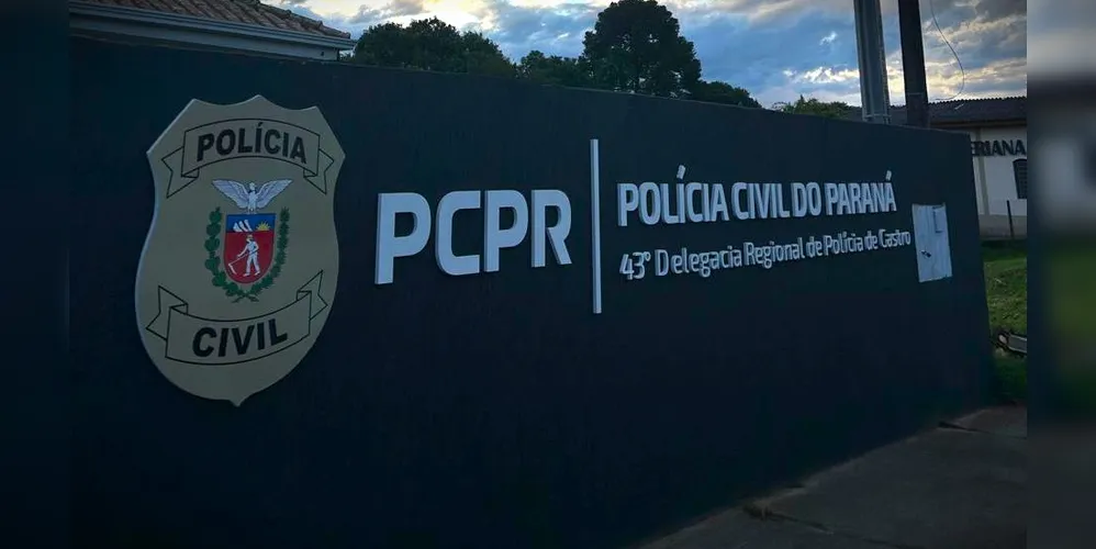 Suspeito foi encaminhado à Cadeia Pública de Castro
