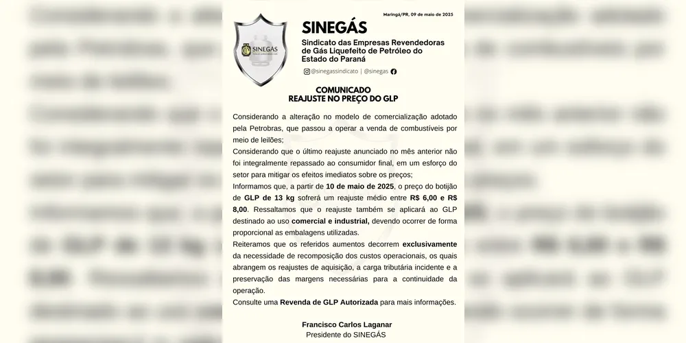 Nota emitida nesta sexta-feira (09)
