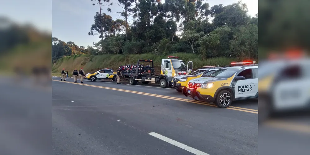 Imagem ilustrativa da imagem Motociclistas são detidos após realizarem manobras perigosas na PR-429