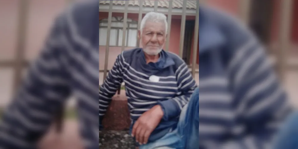 Aldo Soares da Silva foi a vítima do atropelamento na noite dessa quinta-feira em Carambeí