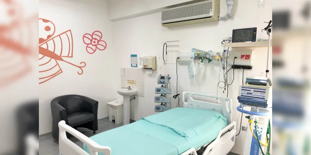 Em apoio à rede de Curitiba, Estado amplia 20 leitos de pediatria clínica na Região Metropolitana