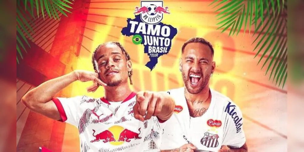 Amistoso entre Red Bull Leipzig e Santos