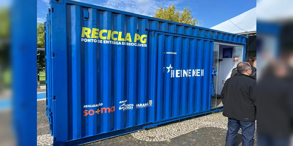 A estação localizada no Ambiental será um dos contêineres que irão atender aos sábados, das 8 às 12 horas