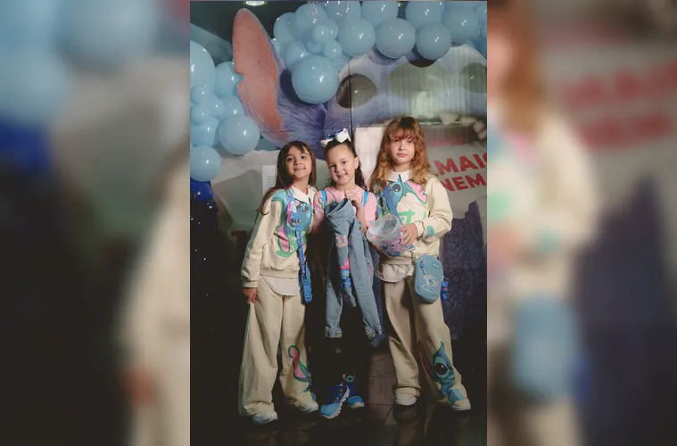 Alice Batista Rosas, Isabella Coradassi e Beatriz Los Schaffka