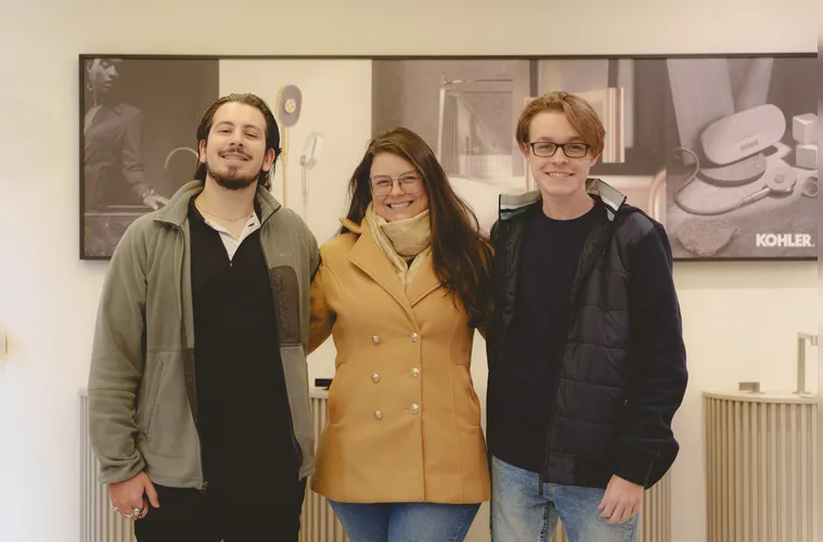 Paulo Michalski, Daniela Cappelletti e Erik Juny Gebiluca