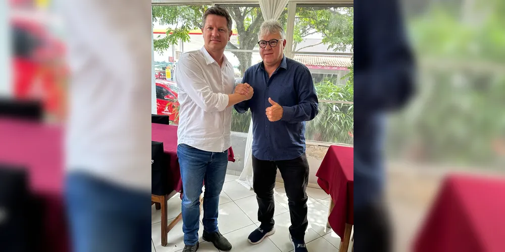 Santin Roveda e Altamir Sanson debateram projetos para Palmeira.
