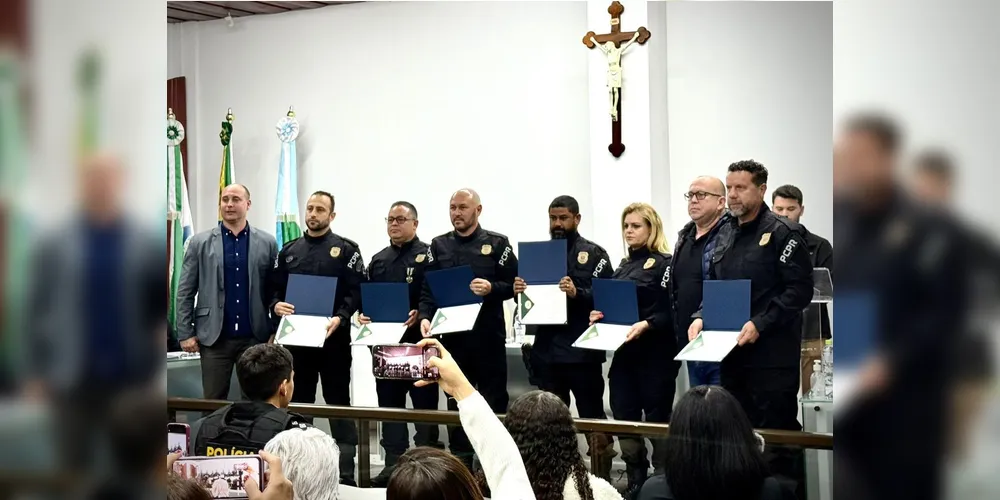Equipe da 40ª Delegacia Regional de Polícia Civil de Palmeira