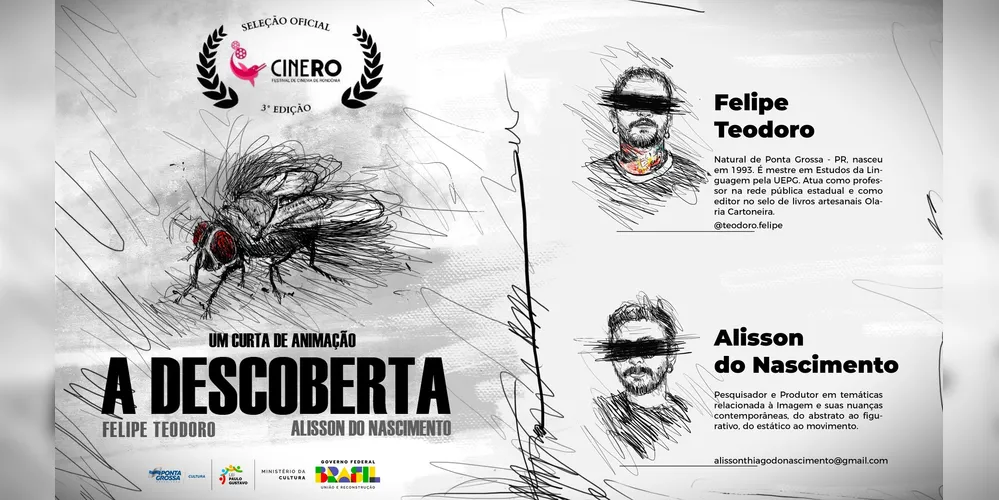 Felipe Teodoro e Alisson Thiago do Nascimento são os produtores da obra