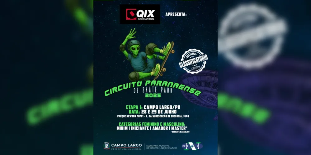 Banner de divulgação do evento