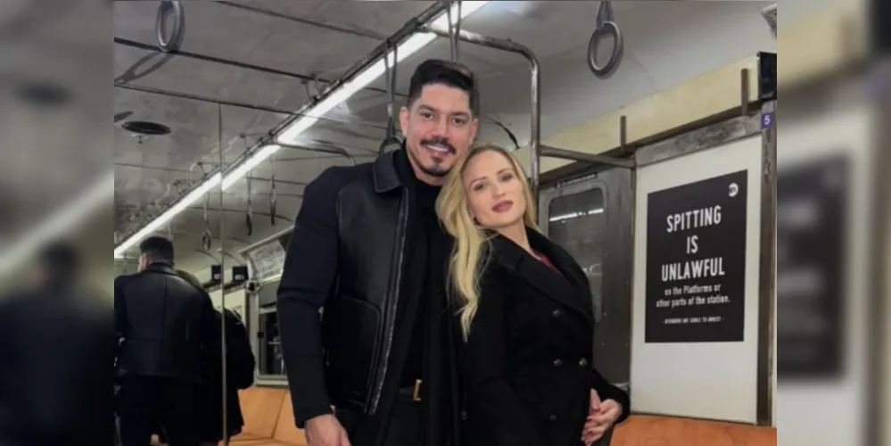 Jaqueline é casada com Diego, da dupla Henrique e Diego