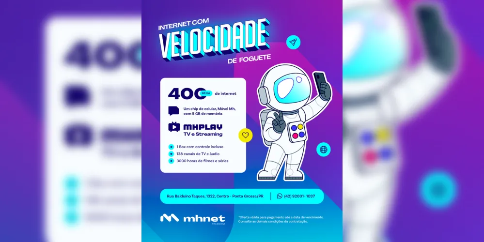 A campanha Missão Mh acontece por tempo determinado