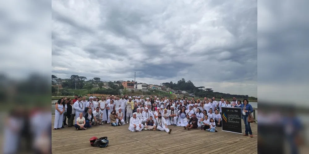 Lago de Olarias sedia eventos ligados às religiões de origem afro
