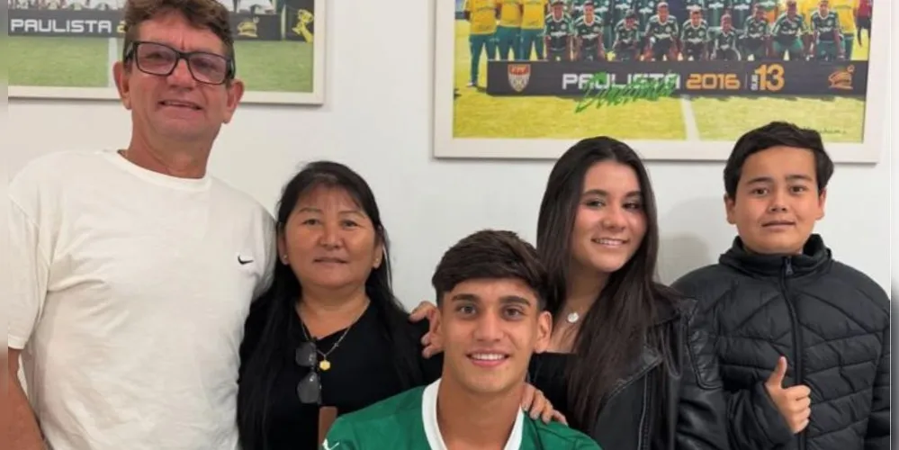 Imagem ilustrativa da imagem Jogador do Norte Pioneiro do Paraná assina contrato com o Palmeiras