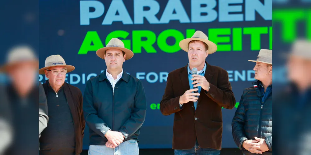 Imagem ilustrativa da imagem Governador Ratinho Junior anuncia R$ 92,9 mi para obras em Castro