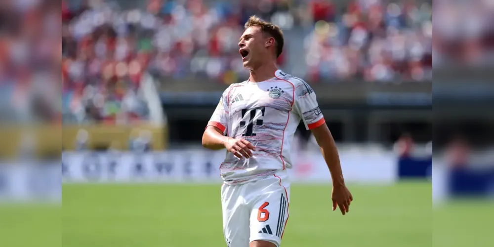Kimmich entrou somente no segundo tempo