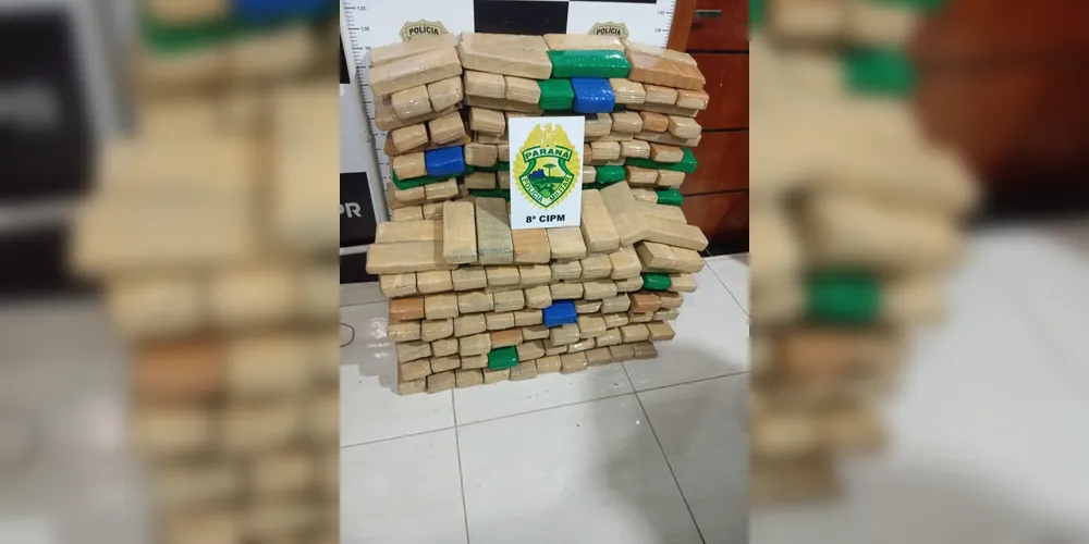 Imagem ilustrativa da imagem PM e PRF apreendem 200 kg de maconha na BR-277 em Irati
