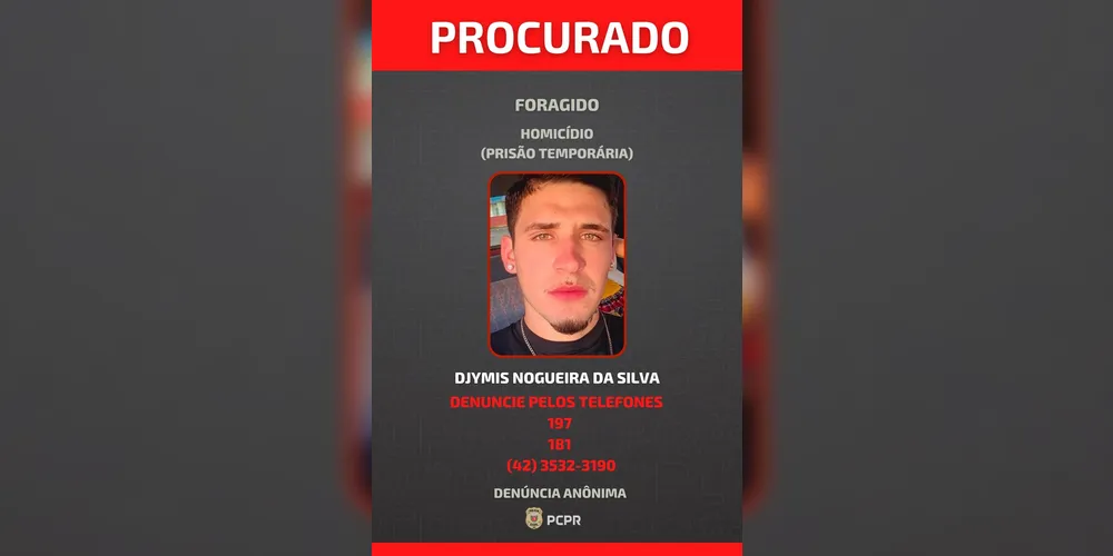 Foragido por homicídio