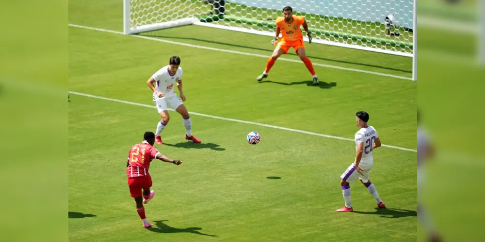 O Wydad saiu na frente com um gol de Mailula