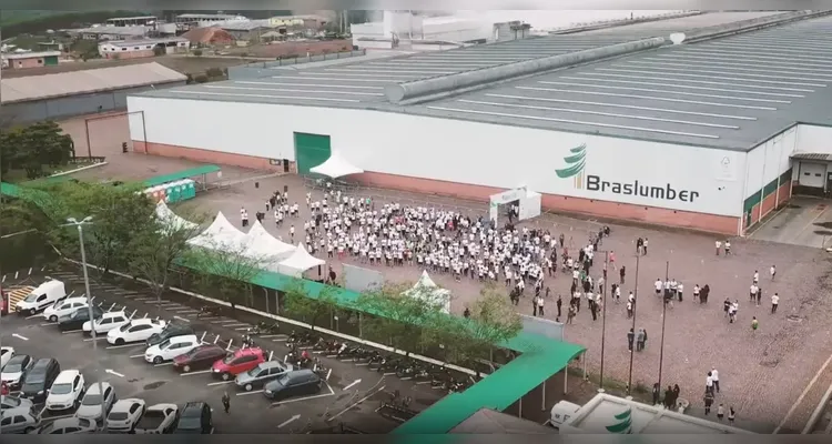 Unidade da Braslumber em Telêmaco Borba.