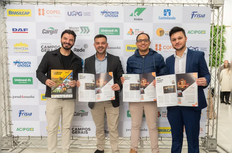 Carlos Kloster, Eloir Rodrigues, Afonso Verner e Filipe Kaspczak