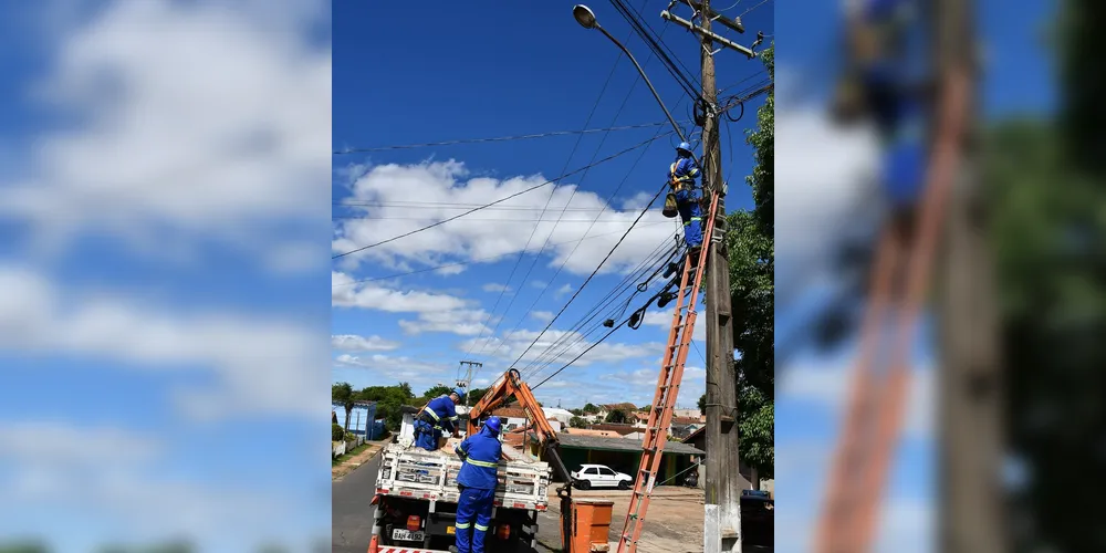 Mais de 1,7 mil lâmpadas já foram substituídas